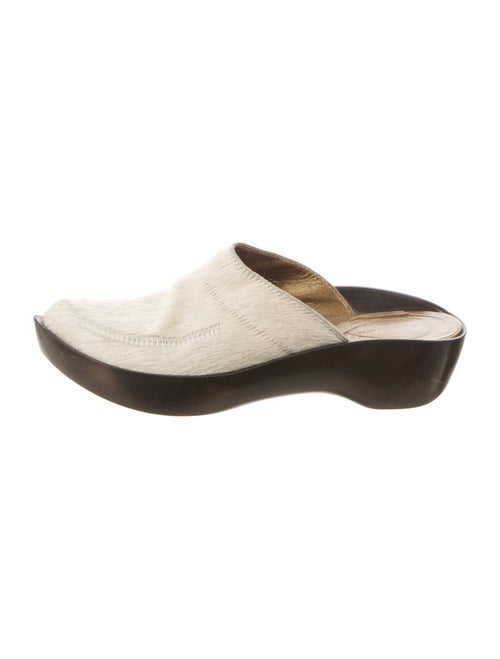 Robert Clergerie Ponyhair Mules