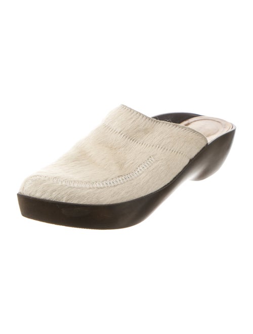 Robert Clergerie Ponyhair Mules