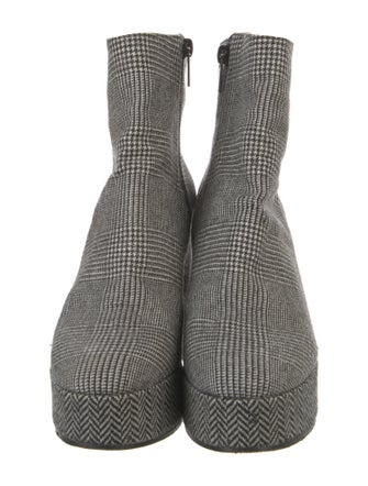 Robert Clergerie Printed Moto Boots