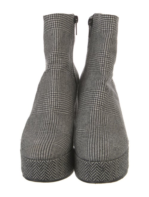 Robert Clergerie Printed Moto Boots