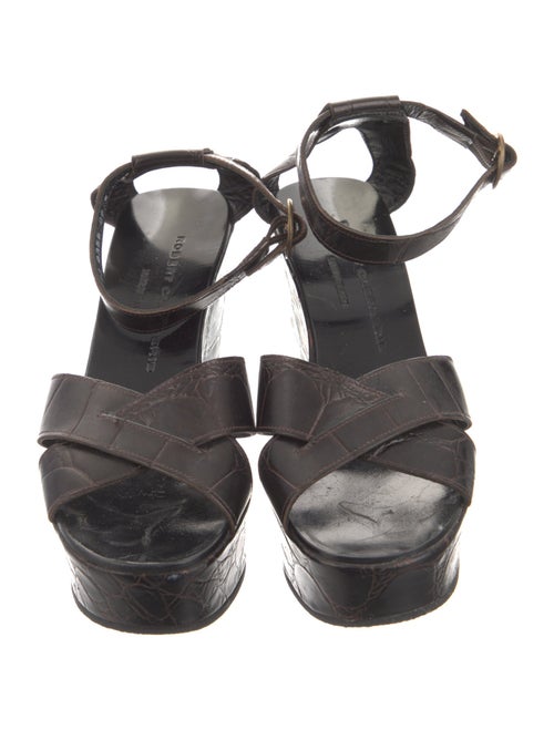 Robert Clergerie Leather Sandals