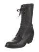 Robert Clergerie Leather Combat Boots