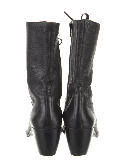 Robert Clergerie Leather Combat Boots