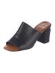 Robert Clergerie Leather Slides
