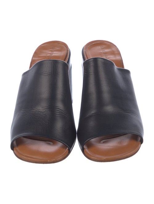 Robert Clergerie Leather Slides