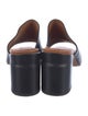 Robert Clergerie Leather Slides