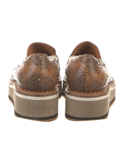Robert Clergerie Snakeskin Sneakers