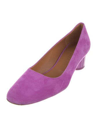 Robert Clergerie Suede Pumps