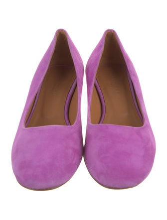 Robert Clergerie Suede Pumps