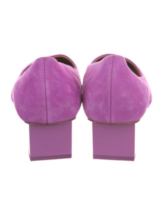 Robert Clergerie Suede Pumps