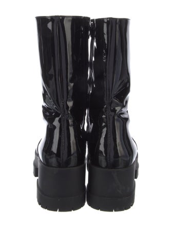 Robert Clergerie Patent Leather Combat Boots