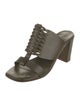 Robert Clergerie Leather Slides