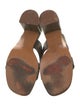 Robert Clergerie Leather Slides