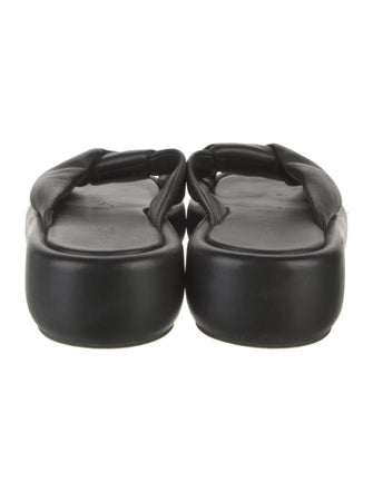 Robert Clergerie Leather Slides
