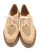 Robert Clergerie Raffia Wedge Sneakers