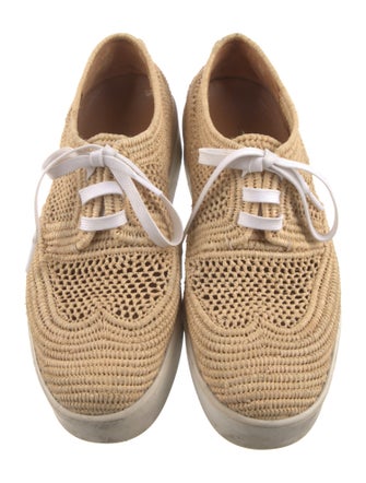 Robert Clergerie Straw Sneakers
