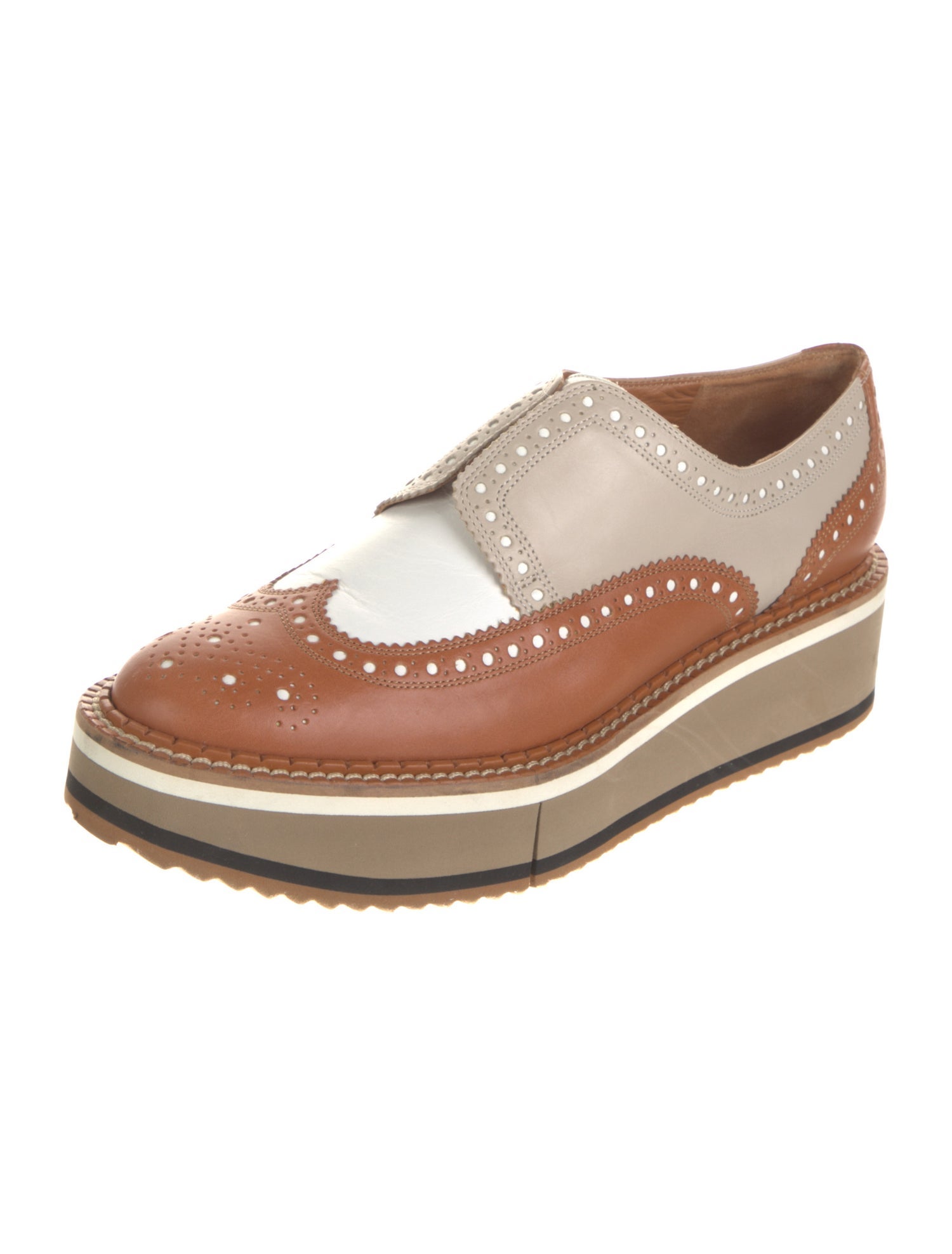 Robert Clergerie Leather Oxfords