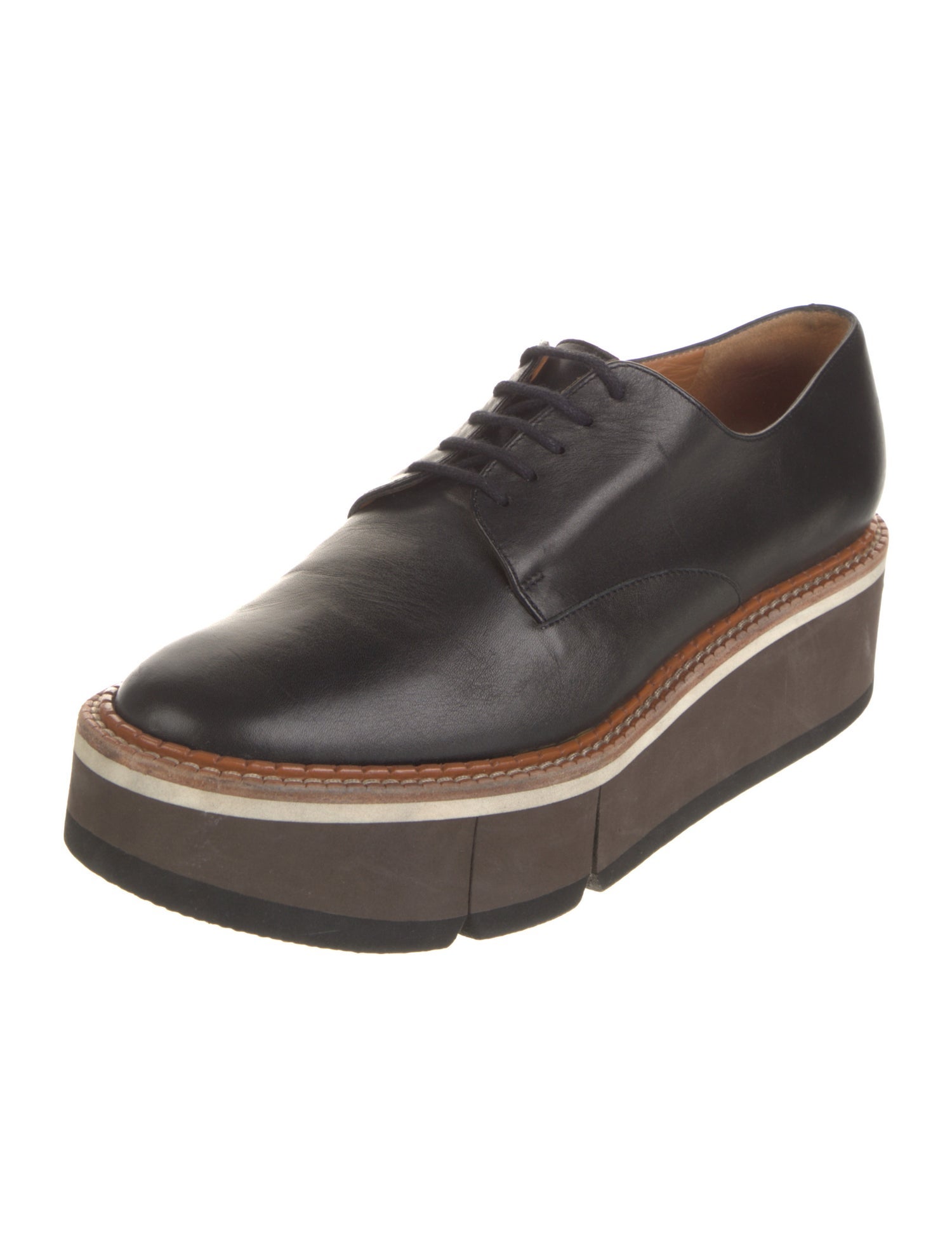 Robert Clergerie Leather Oxfords