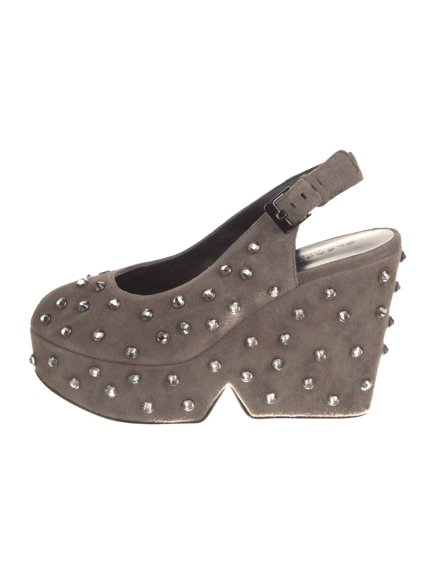 Robert Clergerie Suede Slingback Pumps