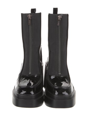 Robert Clergerie Patent Leather Chelsea Boots