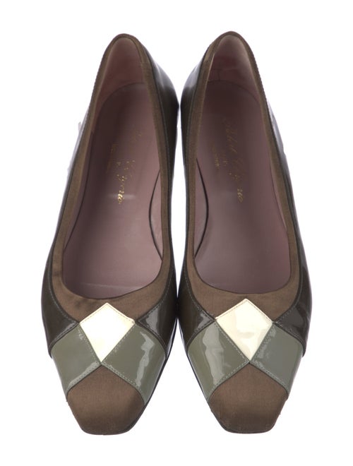 Robert Clergerie Patent Leather Ballet Flats
