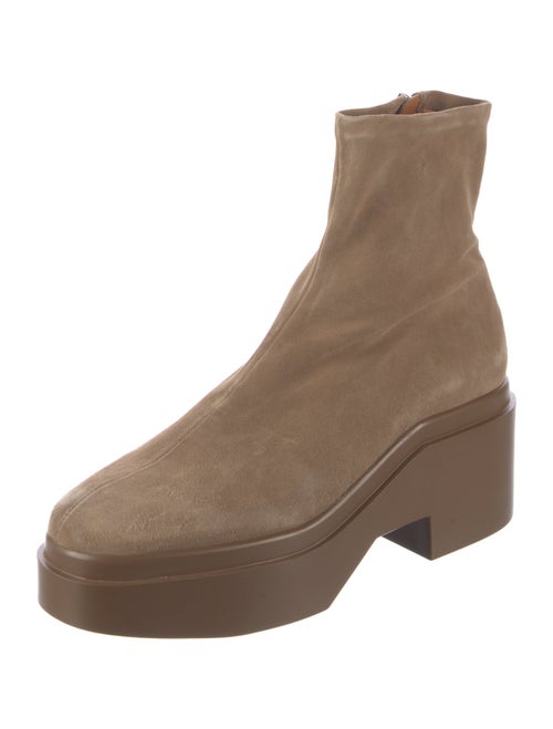 Robert Clergerie Suede Sock Boots