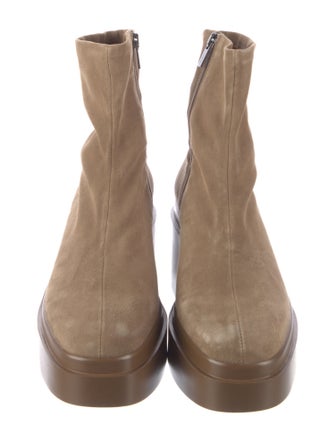 Robert Clergerie Suede Sock Boots