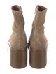 Robert Clergerie Suede Sock Boots