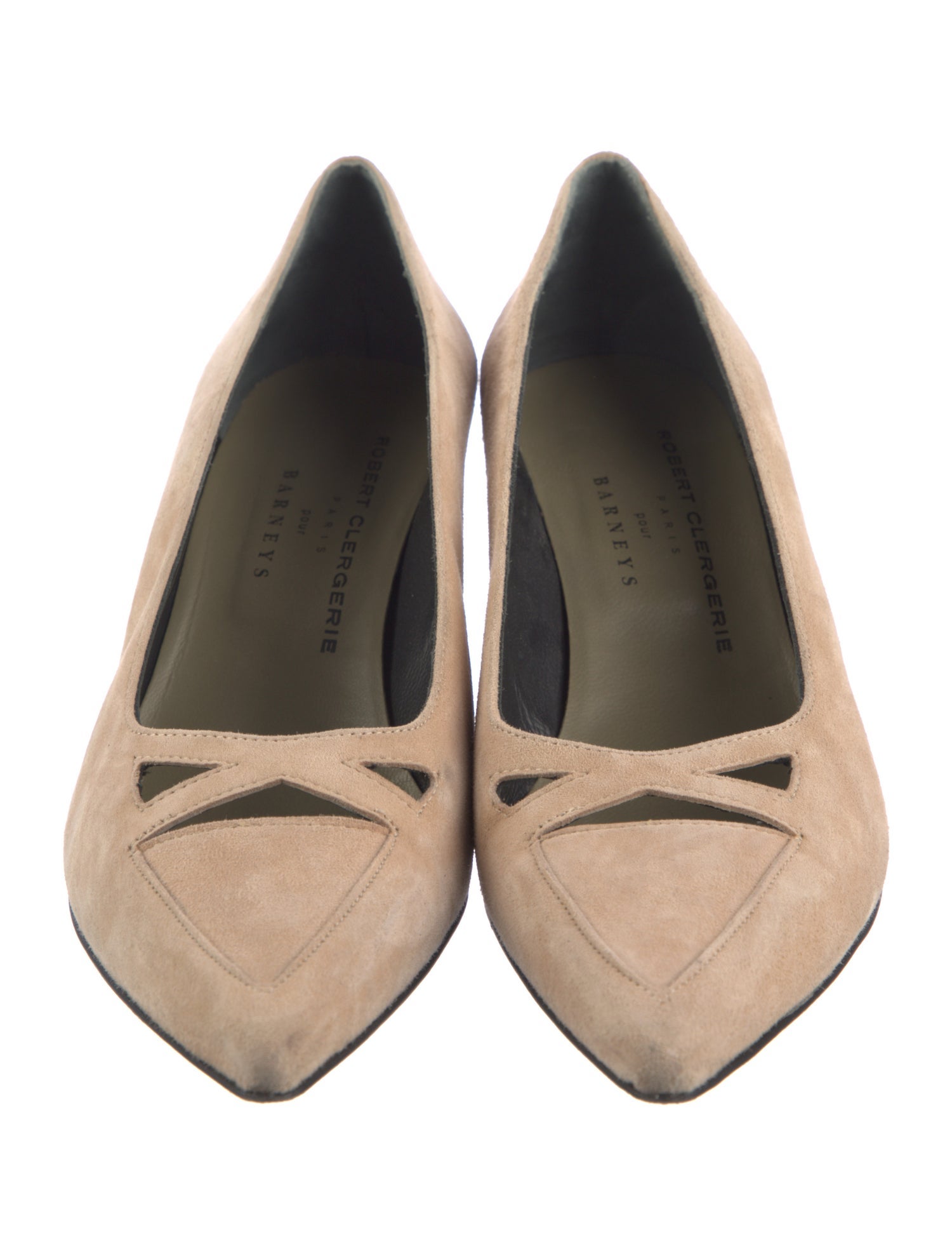 Robert Clergerie Suede Pumps