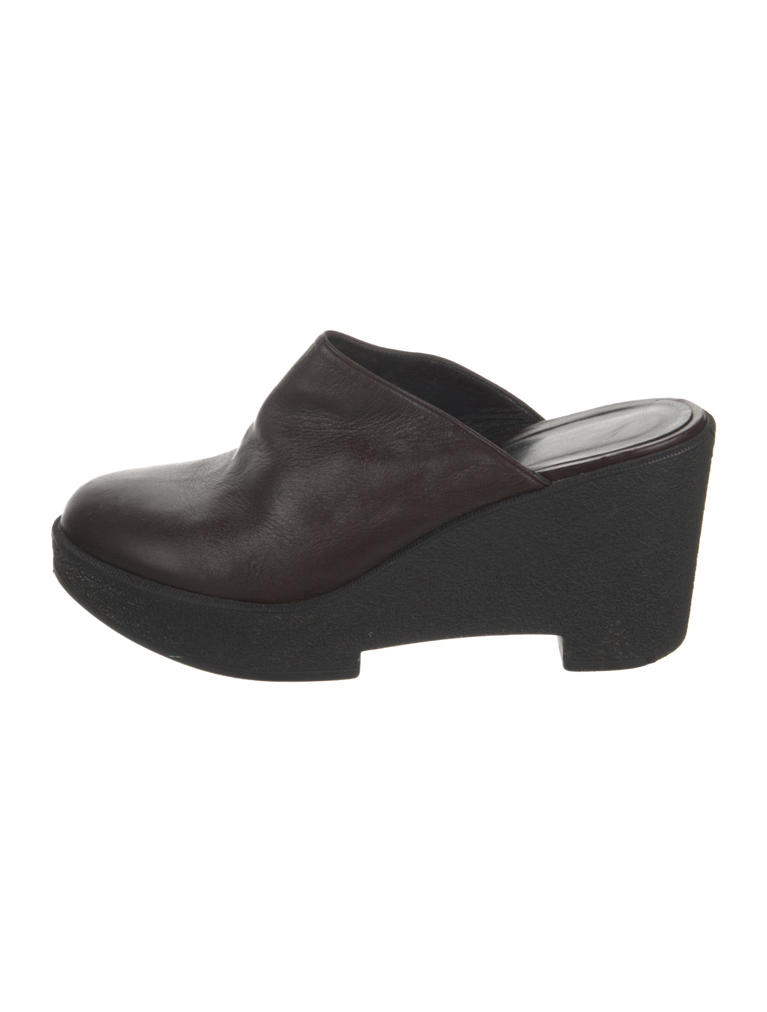 Robert Clergerie Leather Mules