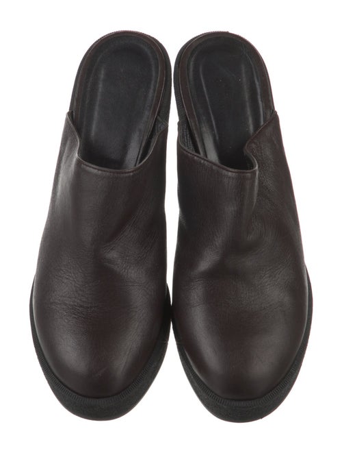 Robert Clergerie Leather Mules