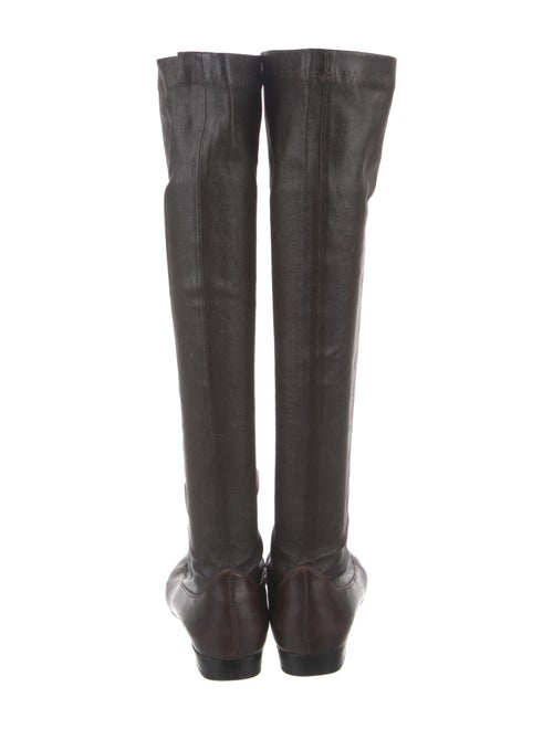 Robert Clergerie Leather Riding Boots