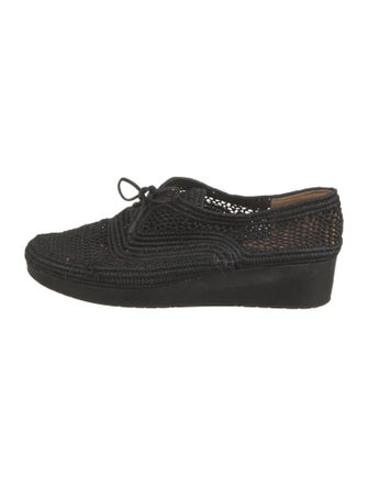 Robert Clergerie Raffia Oxfords