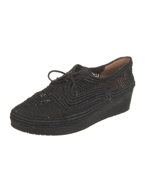 Robert Clergerie Raffia Oxfords