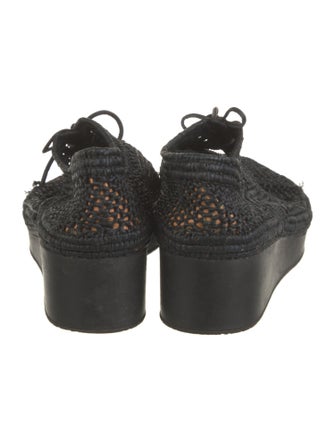 Robert Clergerie Raffia Oxfords