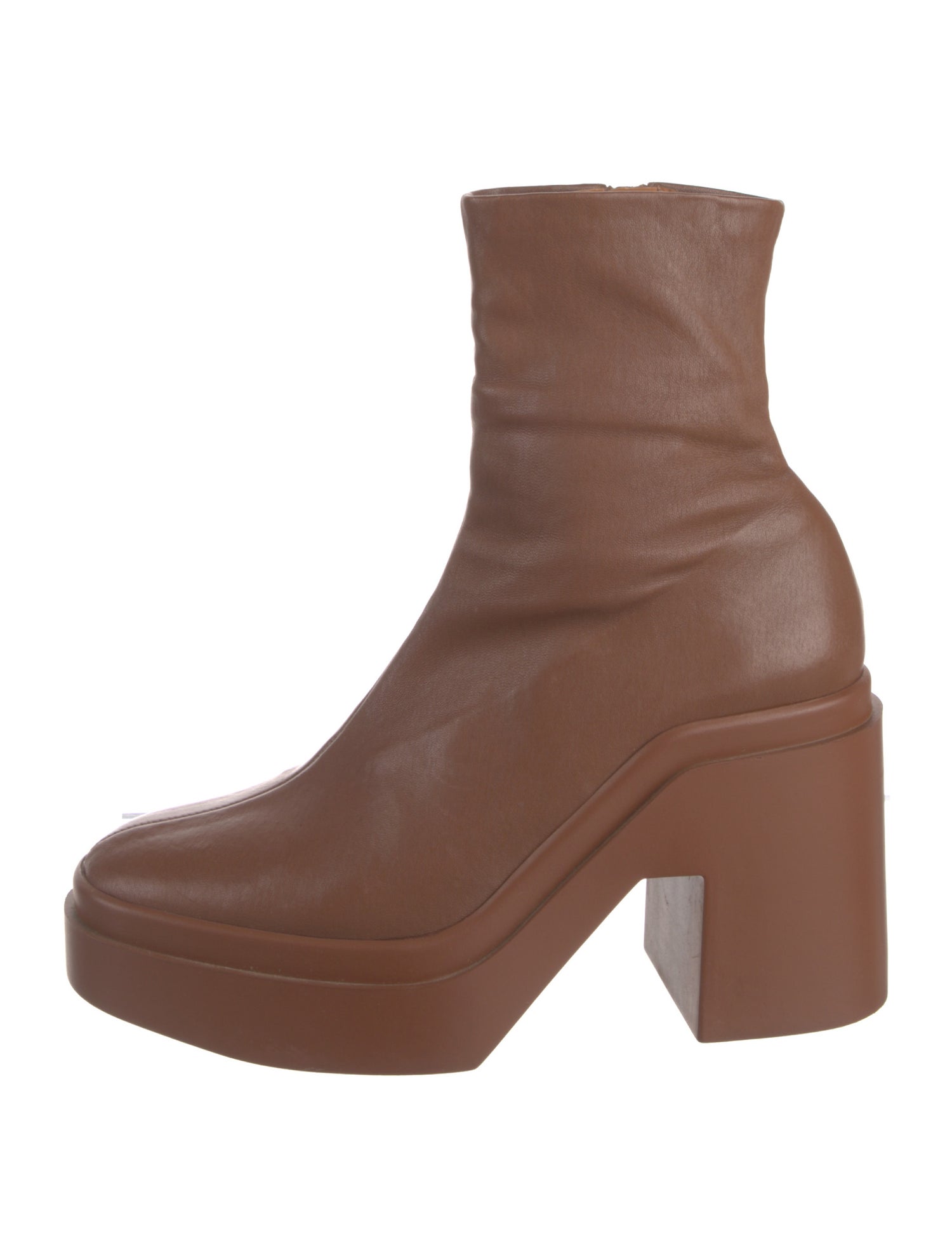 Robert Clergerie Leather Sock Boots