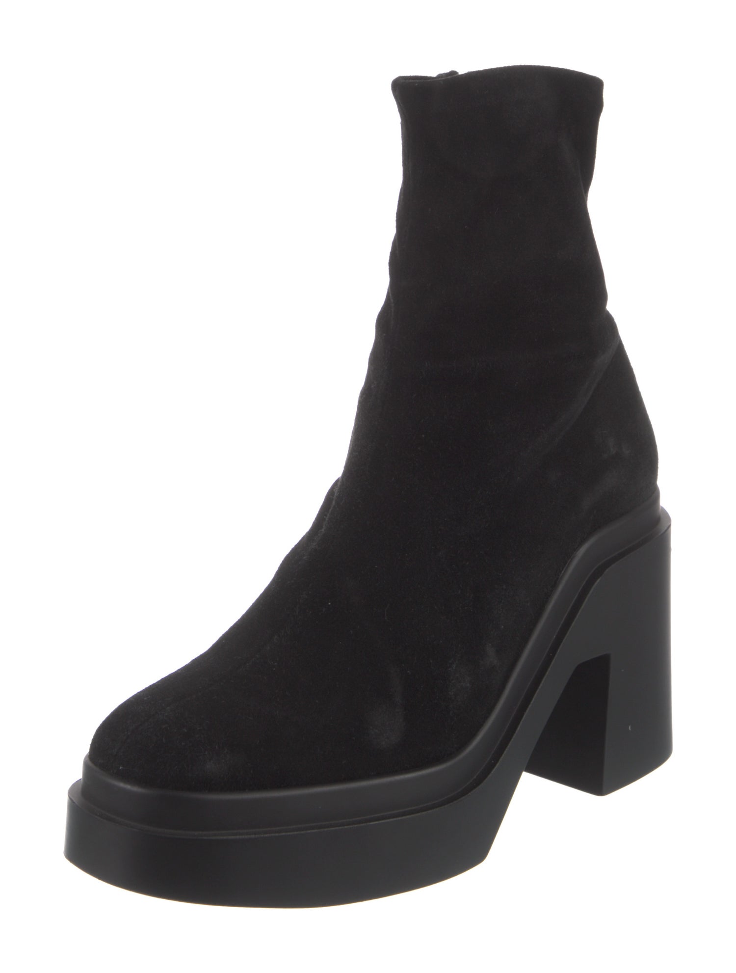 Robert Clergerie Suede Sock Boots