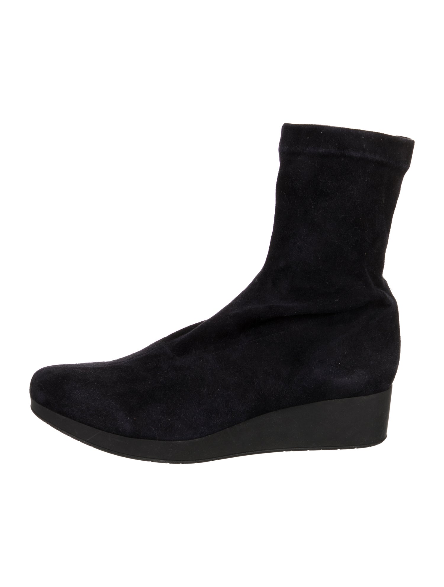 Robert Clergerie Suede Sock Boots