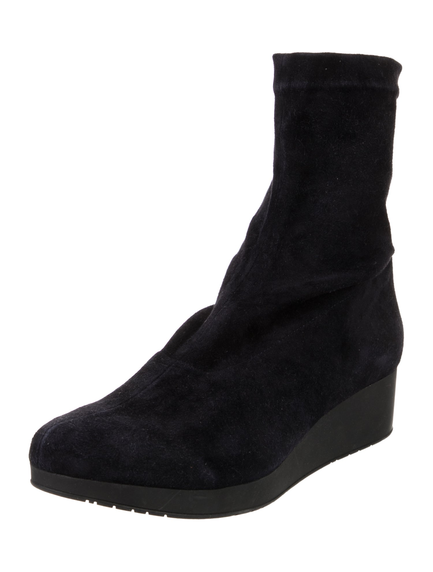 Robert Clergerie Suede Sock Boots