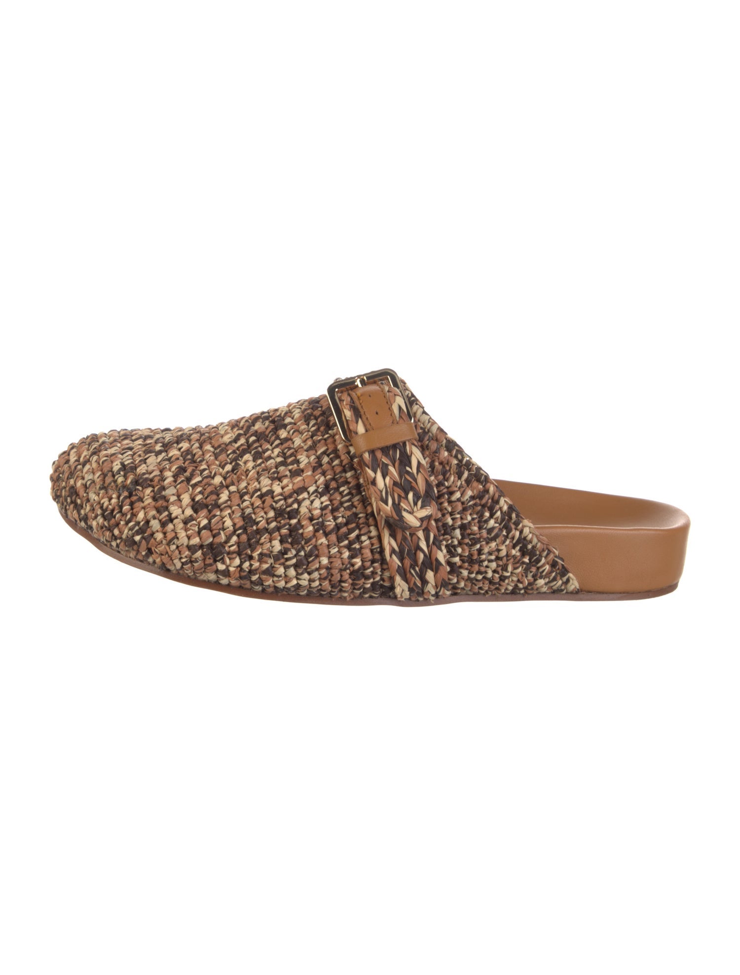 Robert Clergerie Raffia Mules