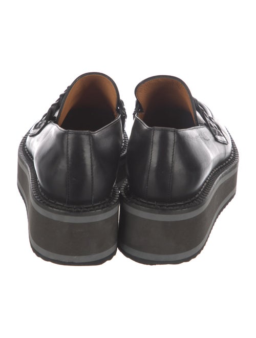 Robert Clergerie Intrecciato Weave Leather Loafers