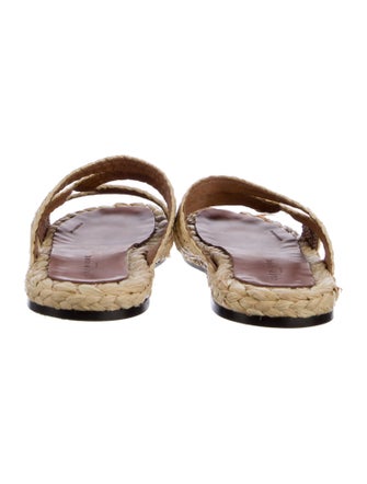 Robert Clergerie Straw Espadrilles