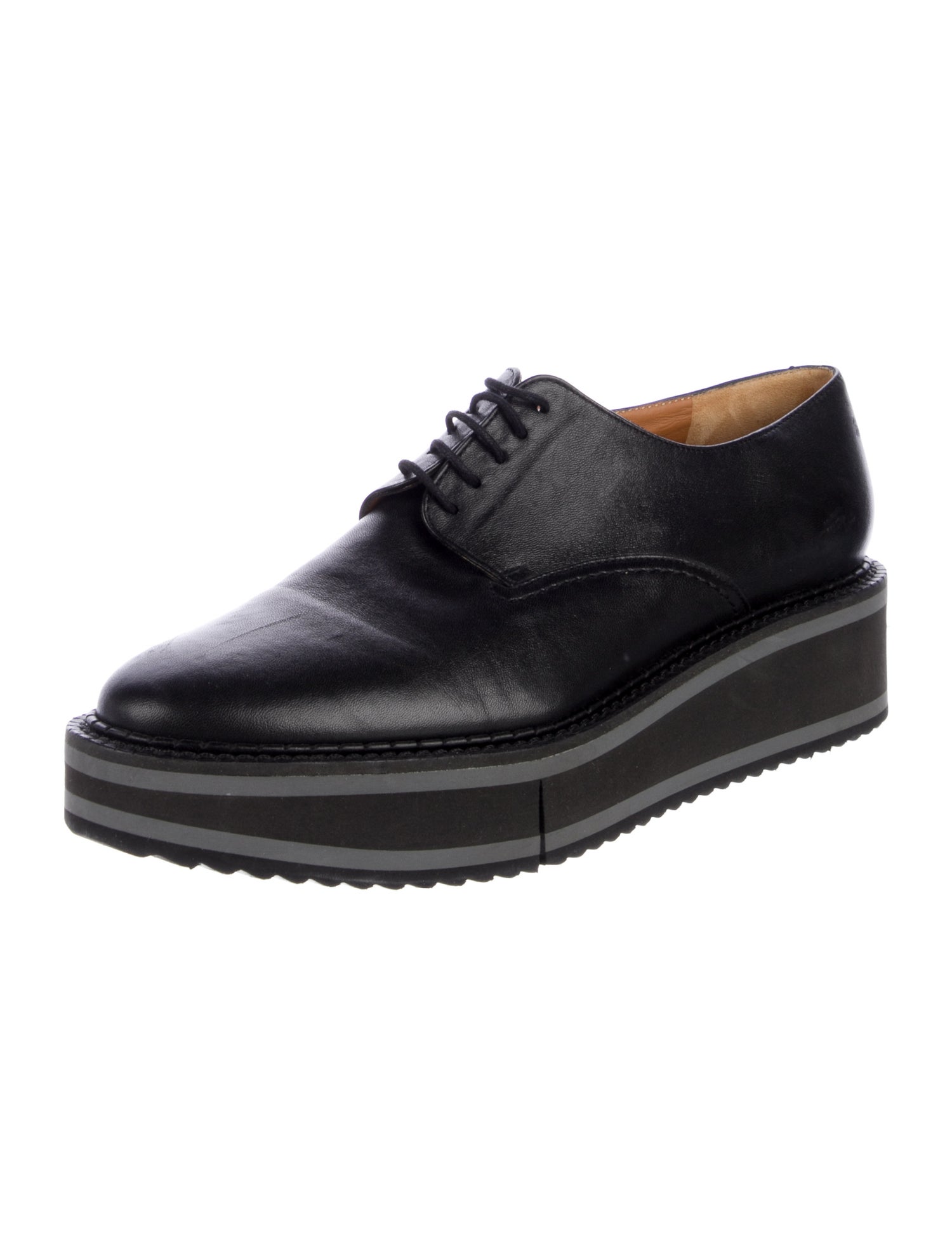 Robert Clergerie Leather Oxfords