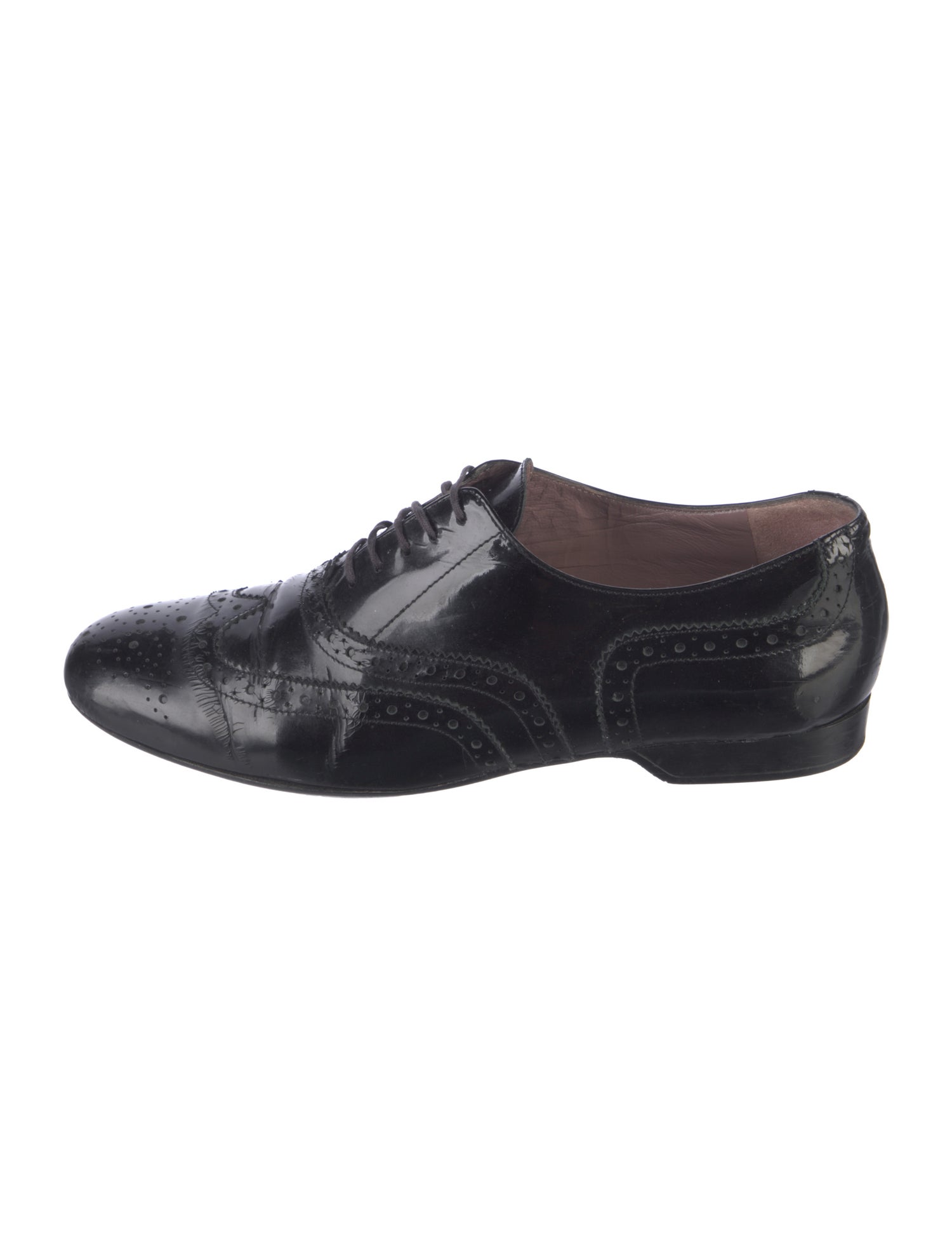 Robert Clergerie Patent Leather Oxfords