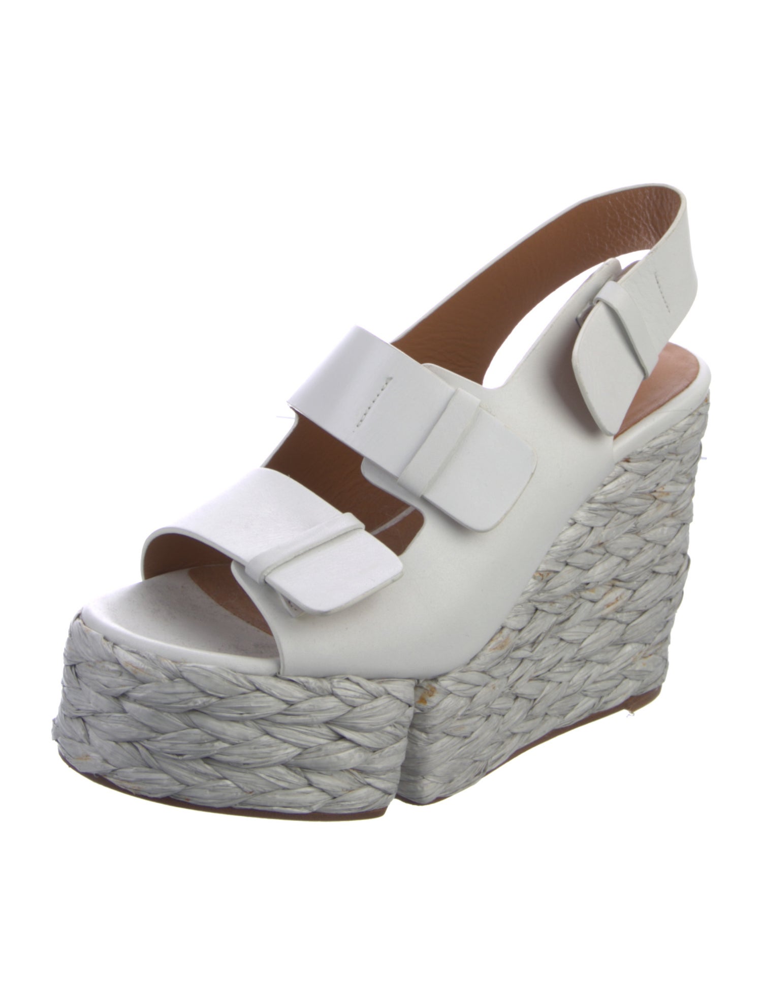 Robert Clergerie Leather Espadrilles