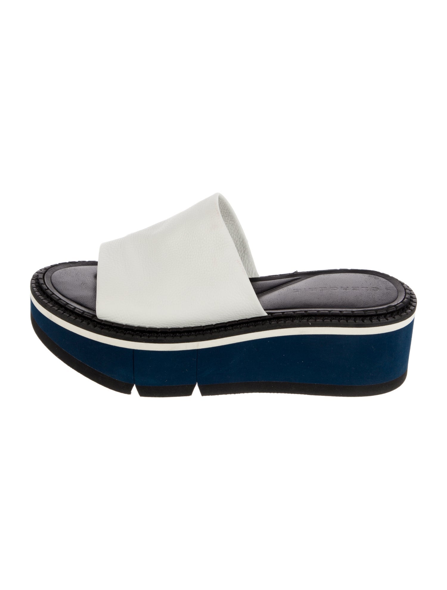 Robert Clergerie Leather Slides