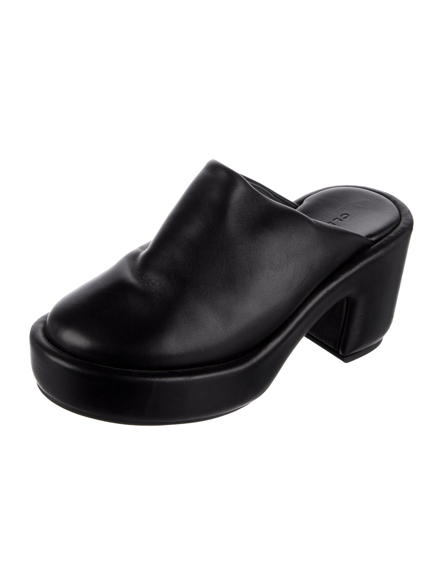 Robert Clergerie Leather Mules