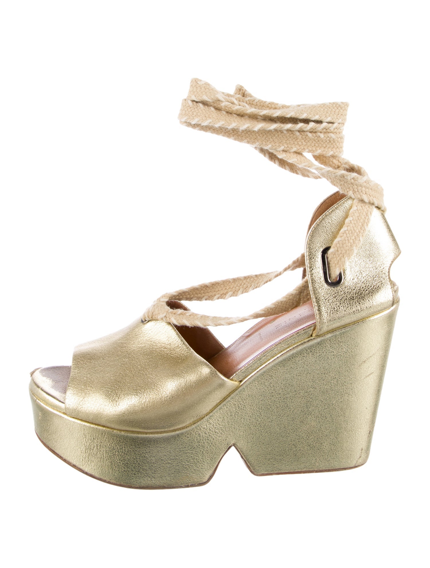 Robert Clergerie Leather T-Strap Pumps