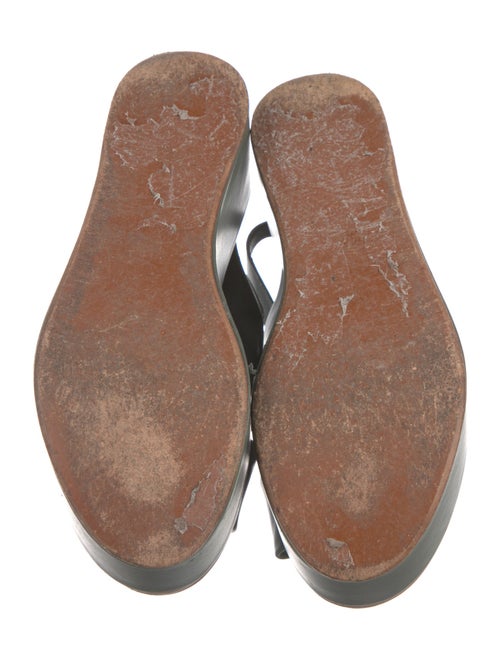 Robert Clergerie Leather Slingback Sandals