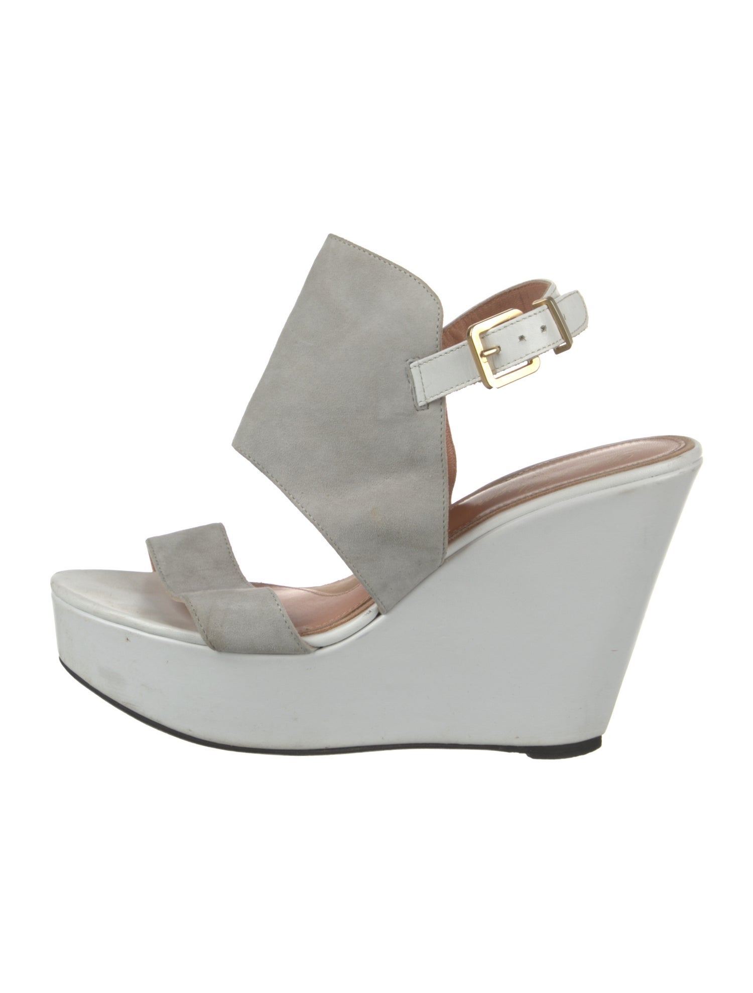 Robert Clergerie Suede Slingback Sandals